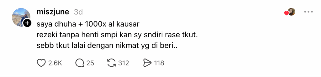 amalan rezeki
